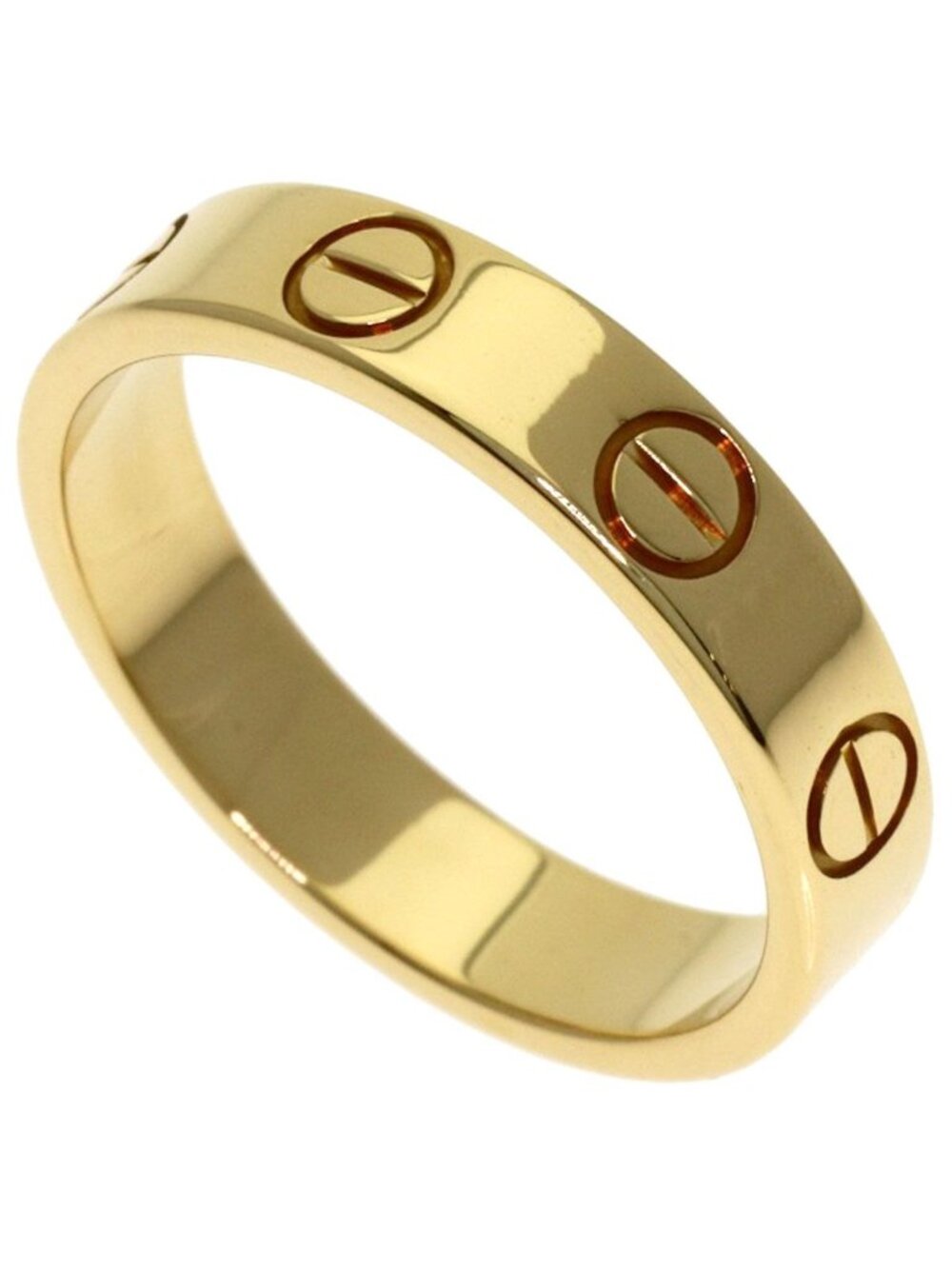 Cartier Mini Love Ring 46 18k Yellow Gold